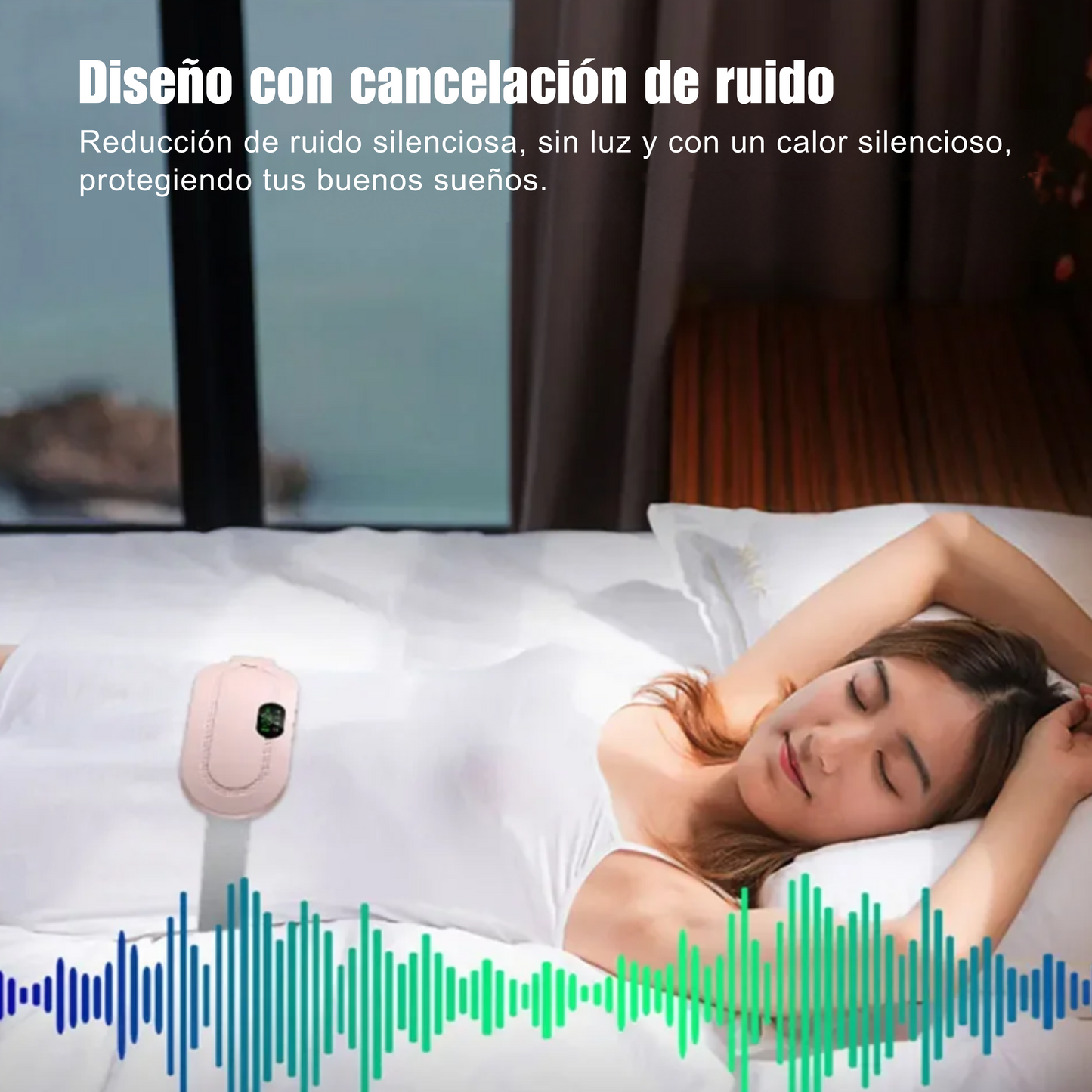Almohadilla termica menstrual